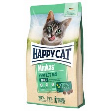 Happy Cat Minkas Perfect Mix корм с птицей, ягненком и рыбой